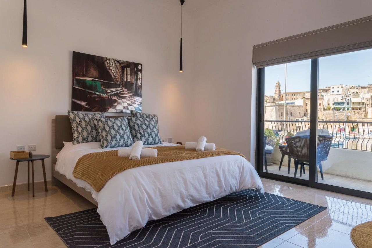 Vittoriosa' Seafront 2 Bed Highly Furnished Apartment Eksteriør billede