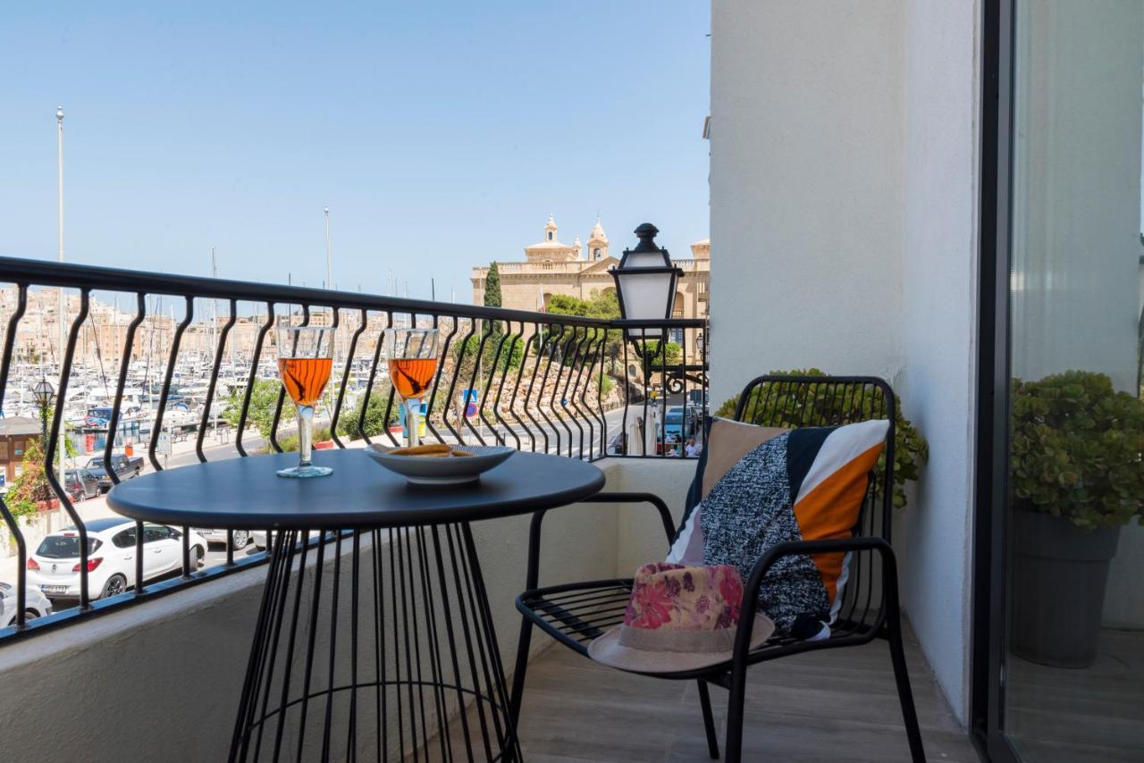 Vittoriosa' Seafront 2 Bed Highly Furnished Apartment Eksteriør billede